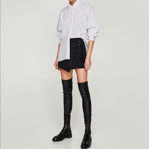 Zara Faux Suede Short -size Small